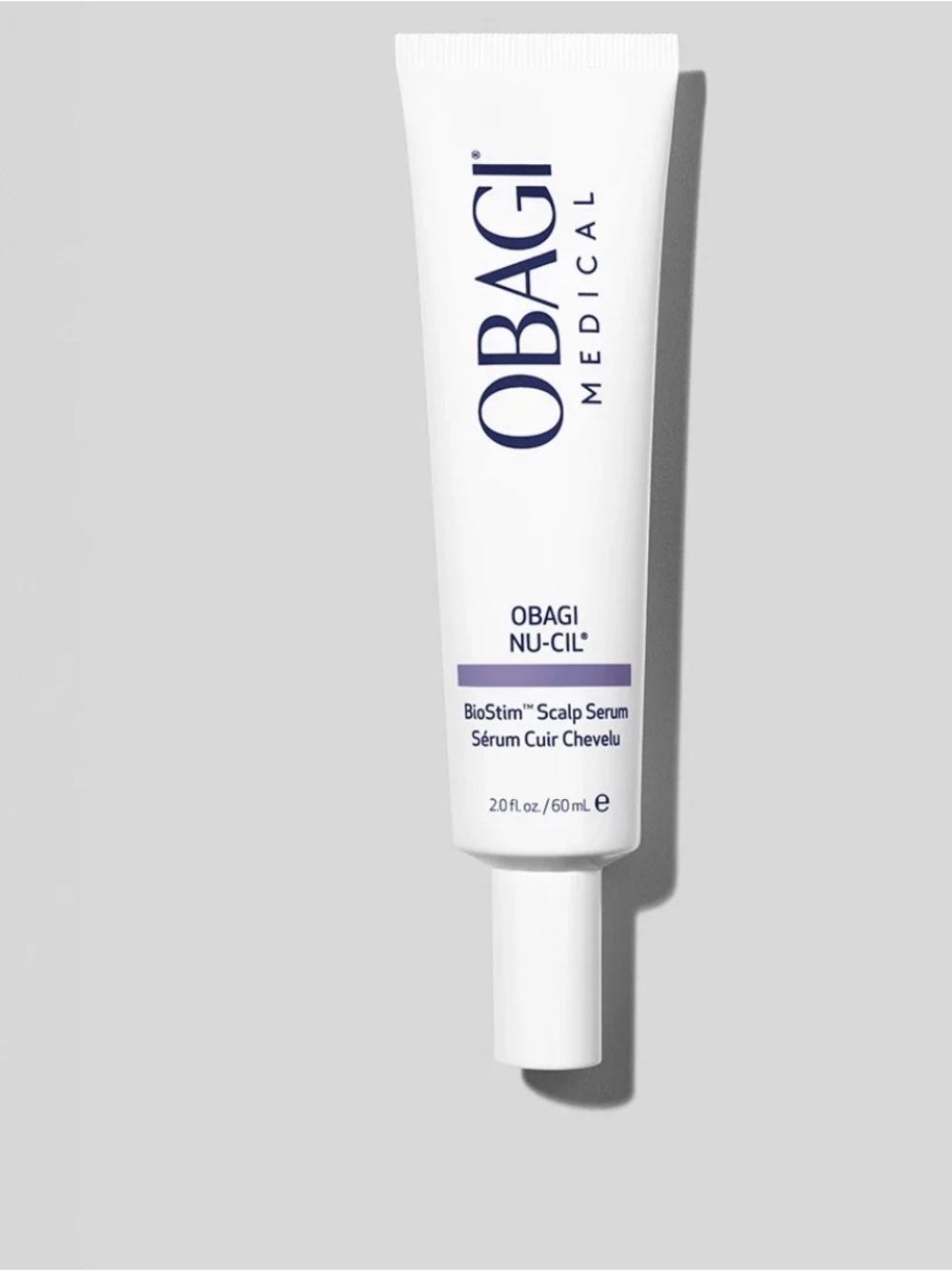 Obagi Medical Nu-Cil Scalp Serum - White with Navy Accents